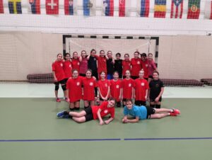 ASI DSE Kezilabda U12 lányok - Bokros Tamás csapata - 2020. december 18. évzáró edzés