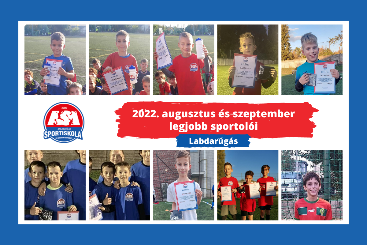 ASI DSE Labdarúgás - 2022. augusztus és szeptember legjobb sportolói
