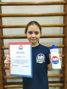 Ránits Kitti, U9 lány csapat legjobb novemberi sportolója